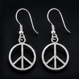 925 Örhängen Peace