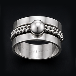 Silverring 925 Slät stressring